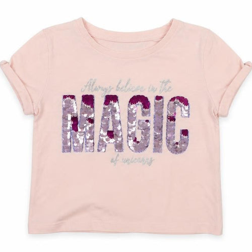 Matalan Girls Pink  Jersey Basic T-Shirt Size 5 Years  - Magic