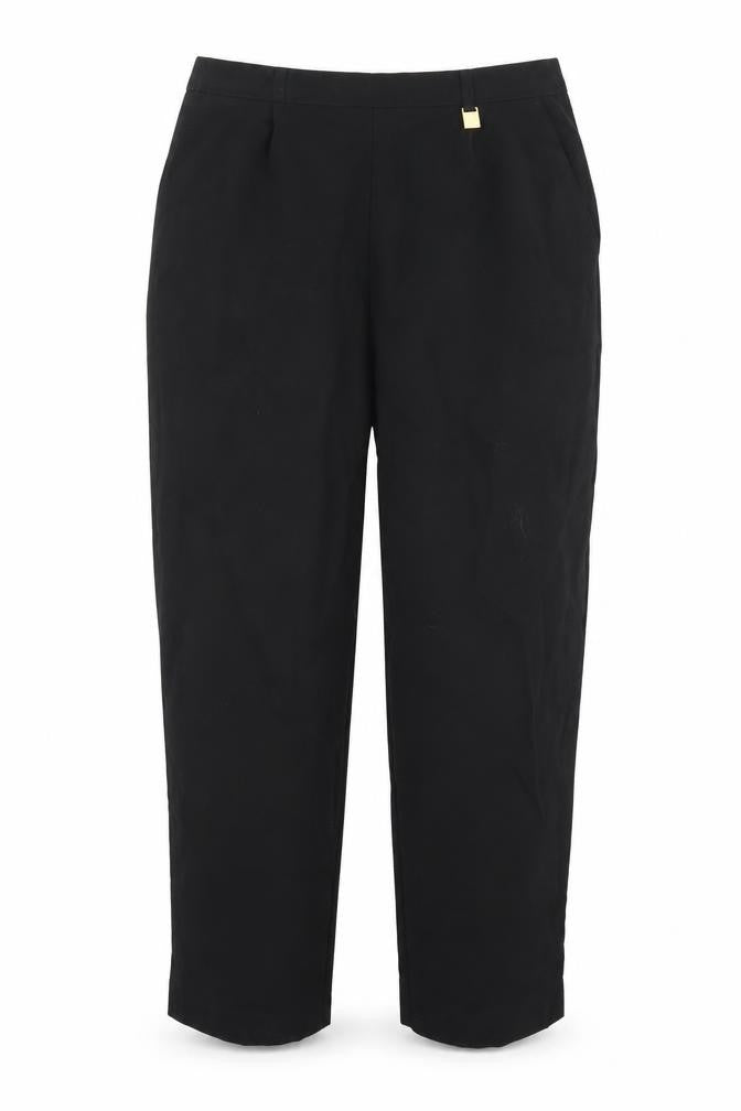 Classic Womens Black   Capri Trousers Size 14 L23 in