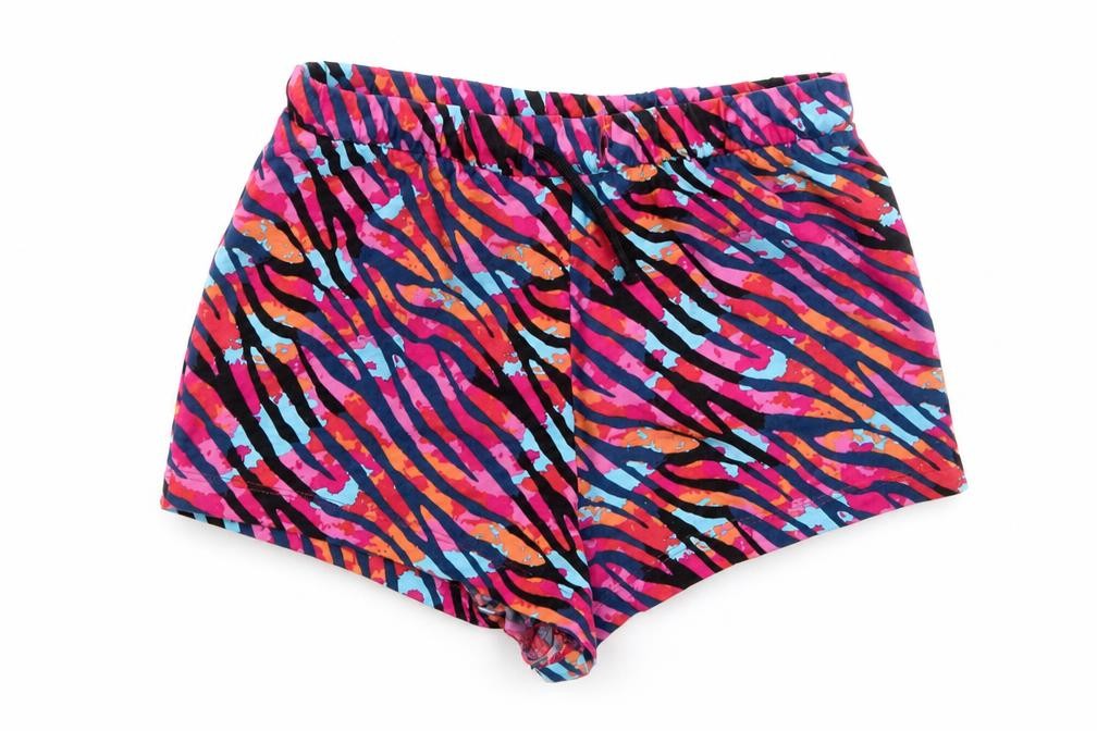 NEXT Girls Multicoloured Striped  Hot Pants Shorts Size 10 Years
