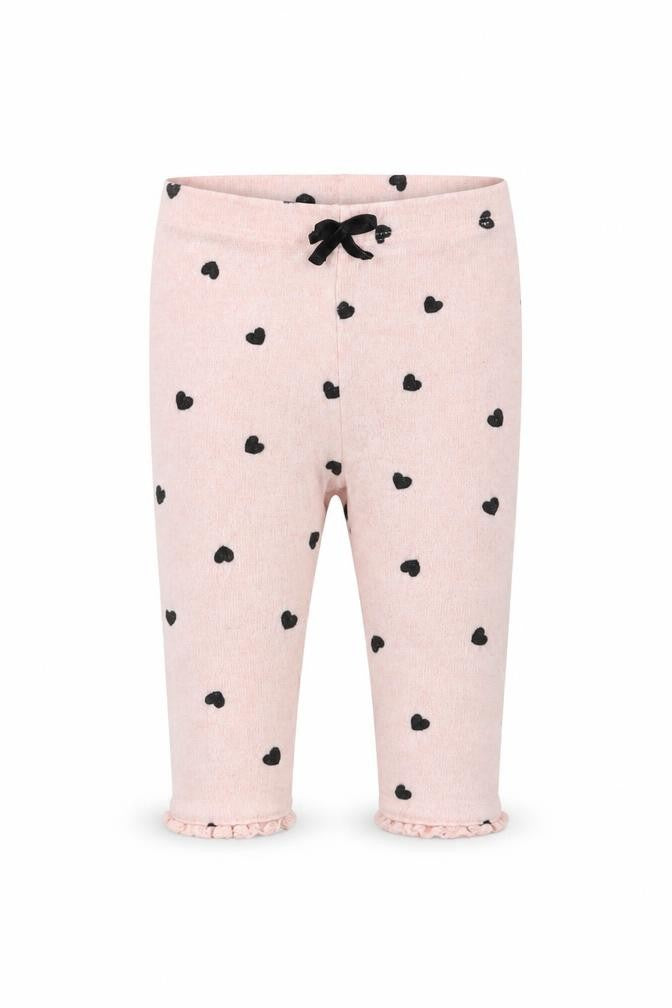 Matalan Girls Pink    Trousers Size 3-6 Months  - heart pattern