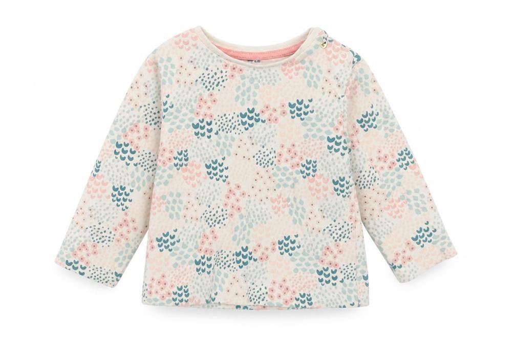Mini Club Girls Multicoloured Floral  Basic T-Shirt Size 6-9 Months