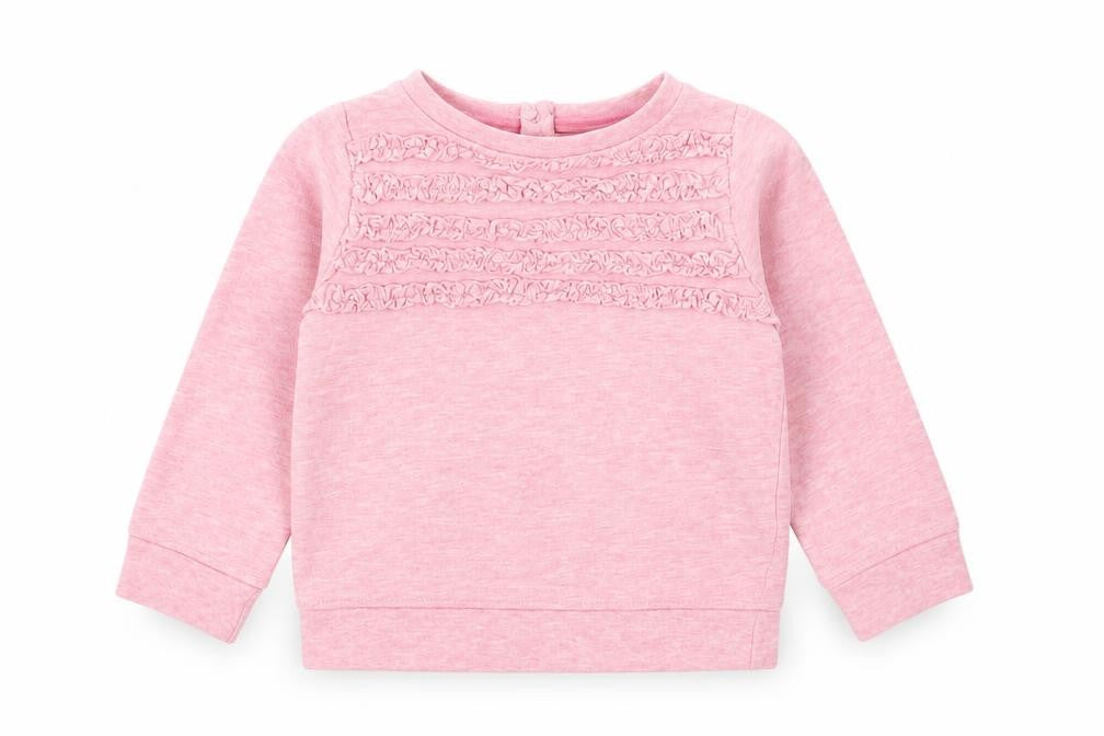 Mini Club Girls Purple   Pullover Jumper Size 9-12 Months  - Sweatshirt