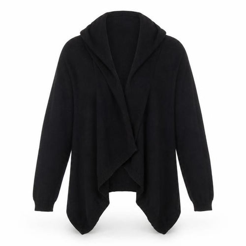 BM Womens Black   Cardigan Jumper Size M