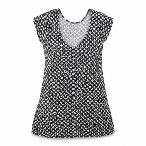 Mango Womens Black Geometric  Fit & Flare  Size XS