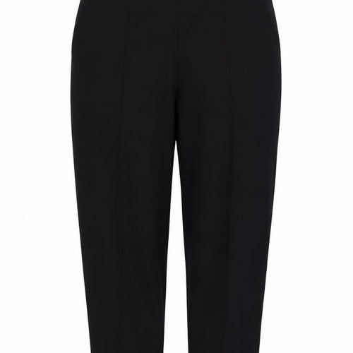 Bm collection Womens Black Houndstooth  Sweatpants Trousers Size 12 L26 in