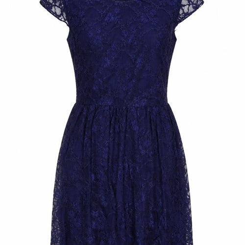 Club L  Womens Black Floral  A-Line  Size L