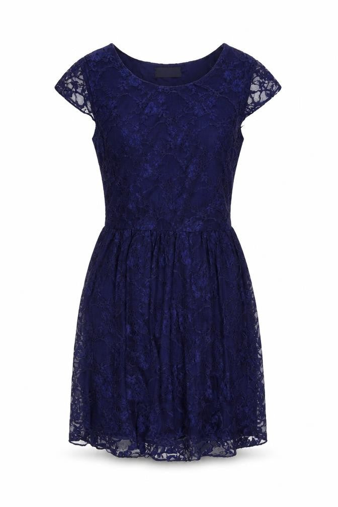 Club L  Womens Black Floral  A-Line  Size L