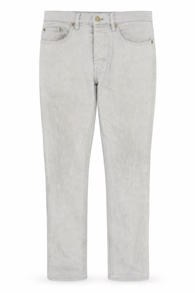 Topman Mens Grey Straight Jeans Size 32 in L31 in