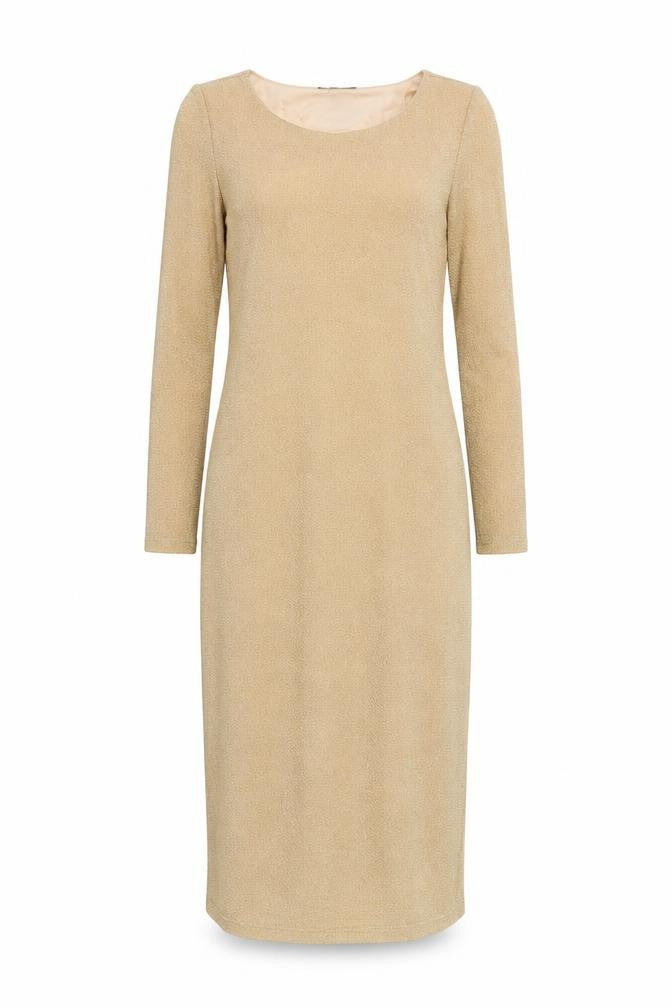 Topshop Womens Gold   A-Line  Size 8  - sparkle detail