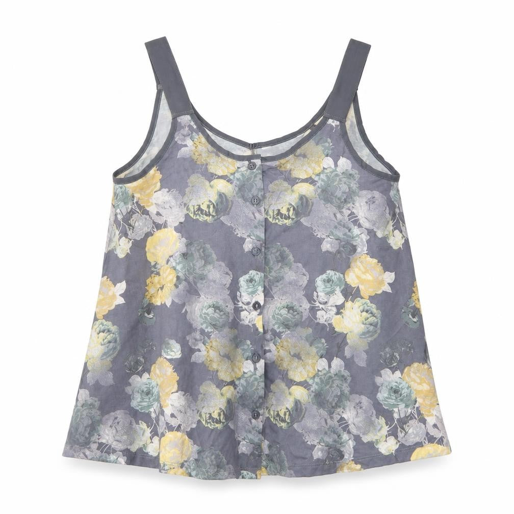 NEXT Womens Grey Floral  Camisole Tank Size 8
