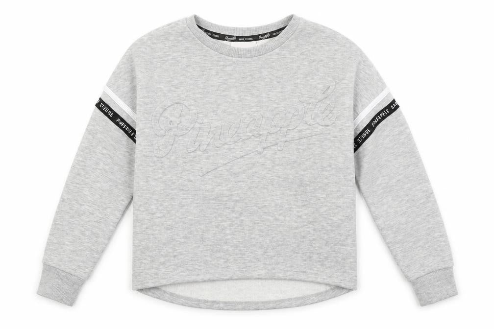 Primark Girls Grey  Jersey Pullover Sweatshirt Size 9-10 Years  - Dance Wear