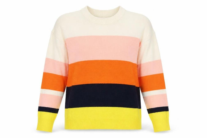 Oasis Womens Multicoloured Knit Pullover Jumper Size M