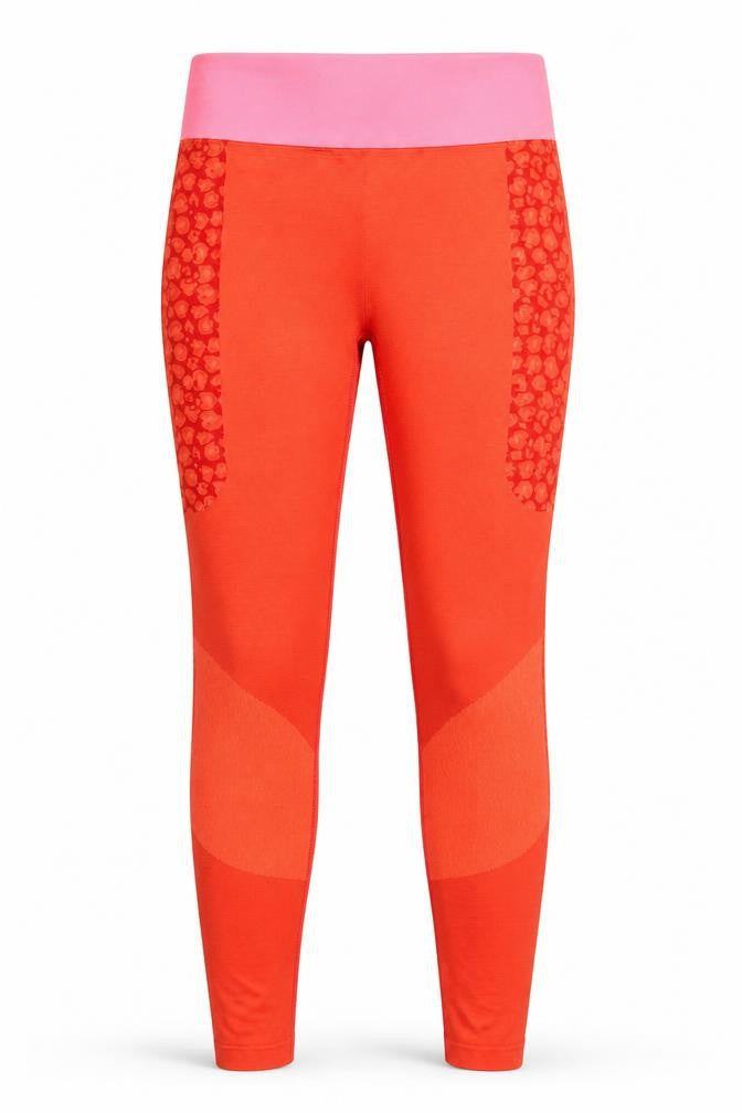 Workout Womens Orange   Jegging Trousers Size S L24.5 in