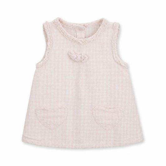Front view of Tu Baby Pink Basic T-Shirt, size 9-12, Months