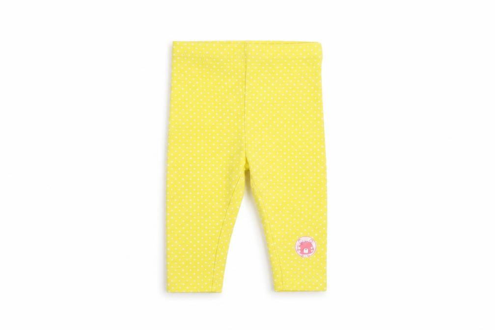 TU Baby Yellow Polka Dot   Trousers Size 6-9 Months