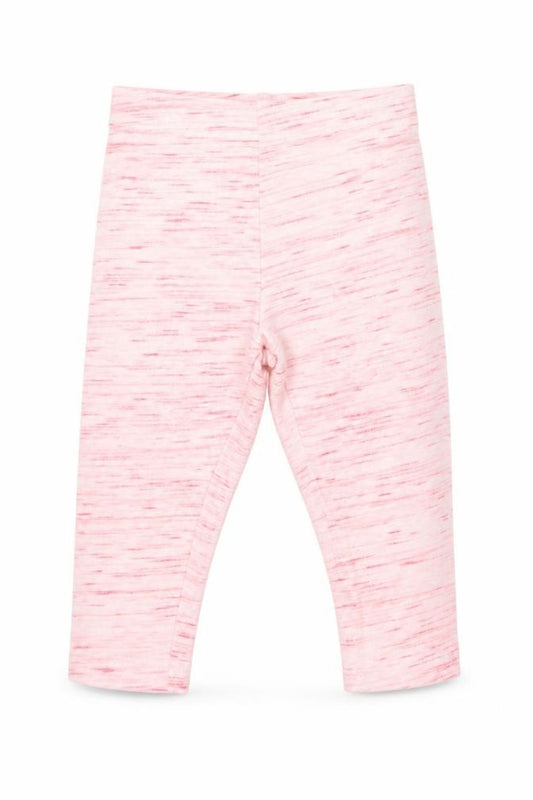 Front view of F&F girls’ pink pyjama pants, size 6-9, months