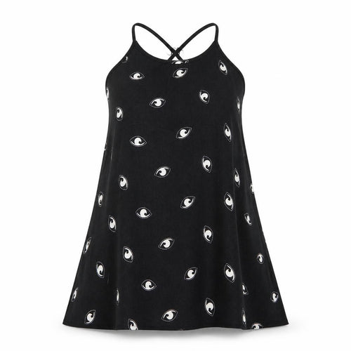 hearts and brows Womens Black   A-Line  Size 12  - eye