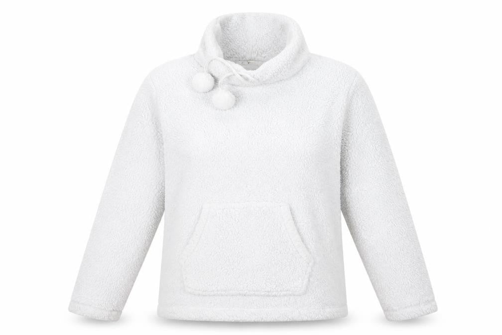 Front view of Tu women’s grey jumper, size S