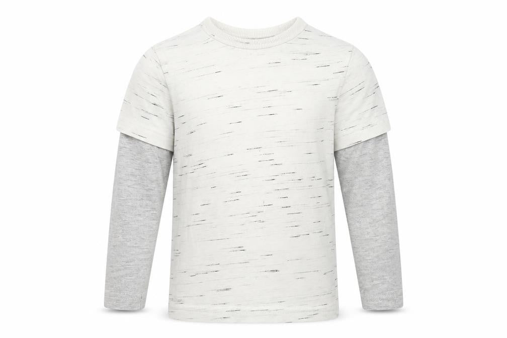 George Boys Grey   Basic T-Shirt Size 2-3 Years