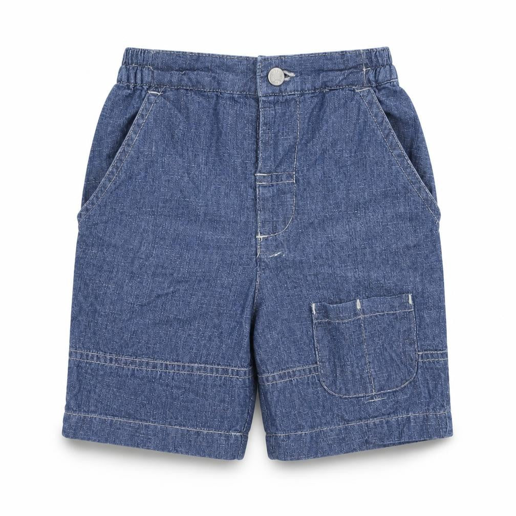 Mini Mode Baby Blue  Denim Cropped Jeans Size 12-18 Months