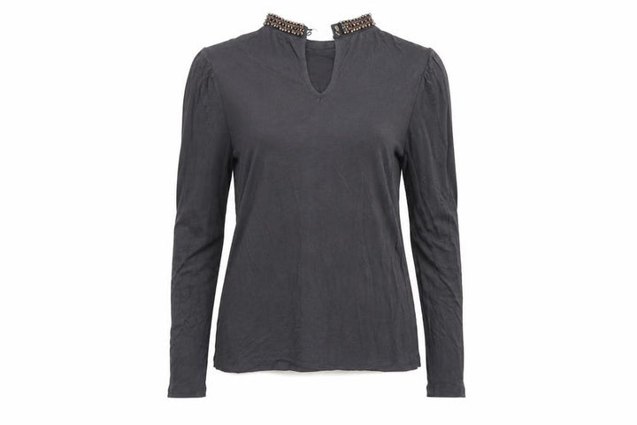 Oasis Womens Grey   Basic T-Shirt Size S