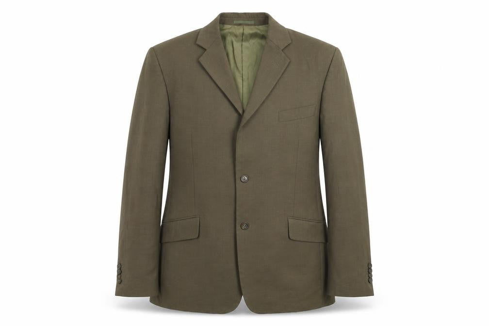 Front view of Gino Belinni men’s grey jacket suit jacket, size 42