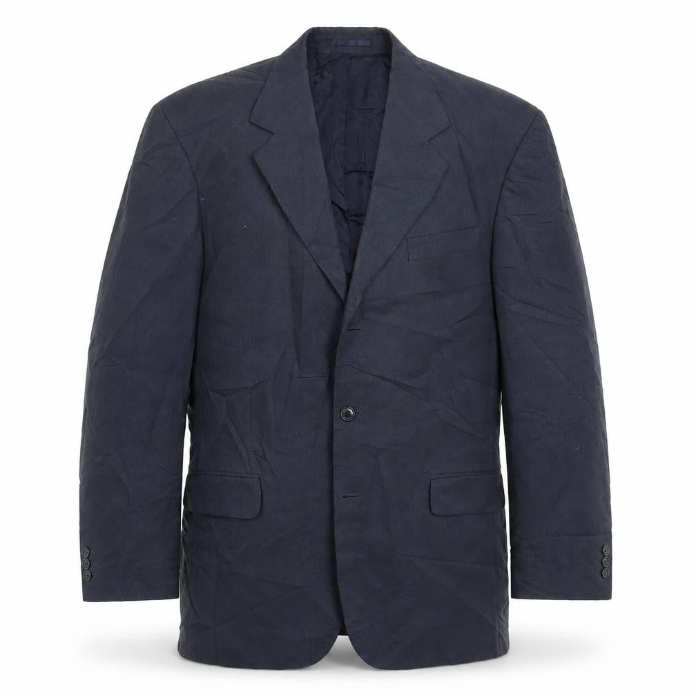 Front view of Next men’s blue jacket suit jacket, size 42