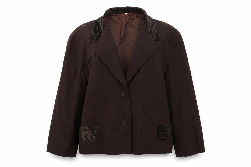 Preworn Womens Brown   Jacket Coat Size XL
