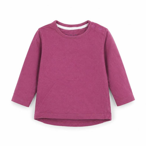F&F Girls Purple   Basic T-Shirt Size 3-6 Months