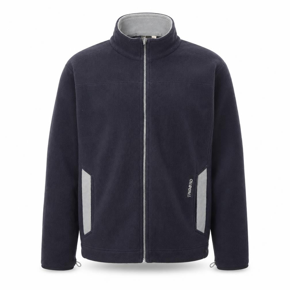 Front view of TRIORD men’s blue jacket, size L
