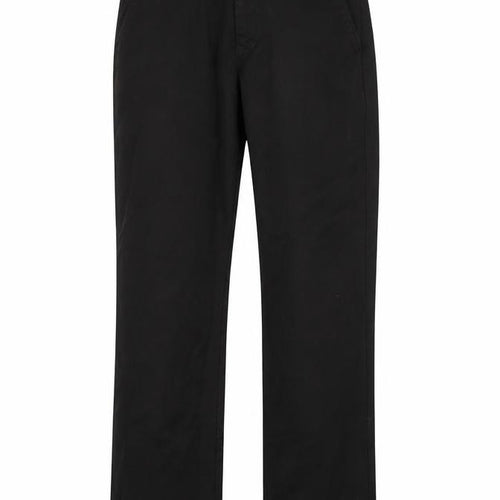 Preworn Womens Black   Trousers  Size 8 L27 in
