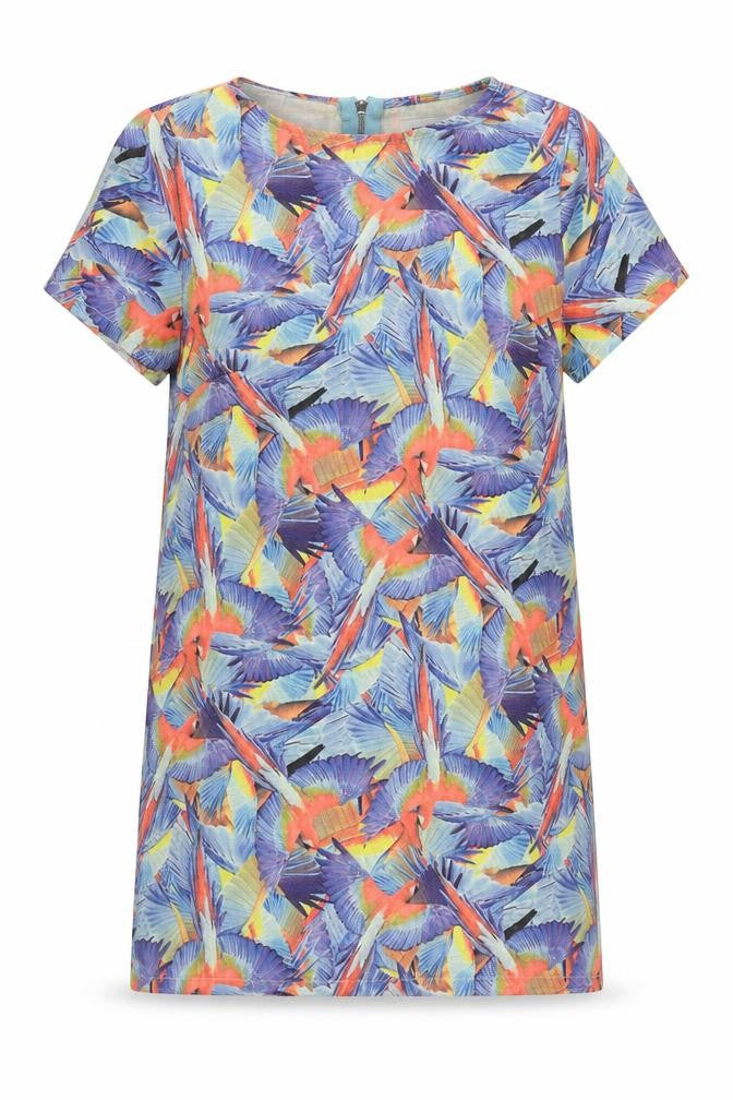 Front view of Glamorous women’s blue shift, size XS