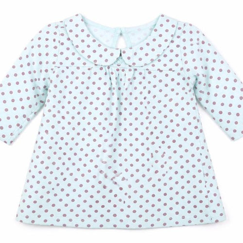 NEXT Girls Green Polka Dot  Fit & Flare  Size 3-6 Months