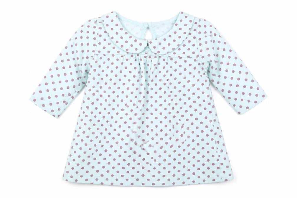 NEXT Girls Green Polka Dot  Fit & Flare  Size 3-6 Months