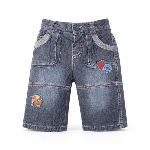 Disney Boys Blue  Denim Cargo Jeans Size 0-3 Months  - Cars