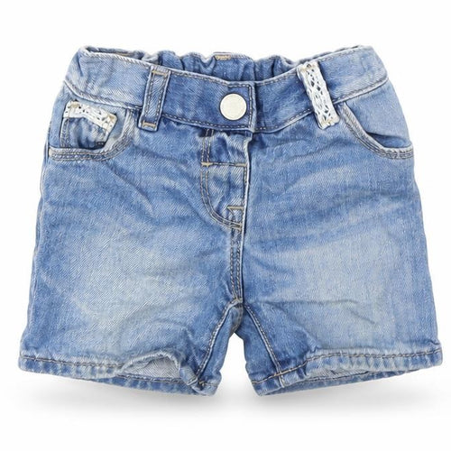 NEXT Baby Blue  Denim Cropped Jeans Size 12-18 Months