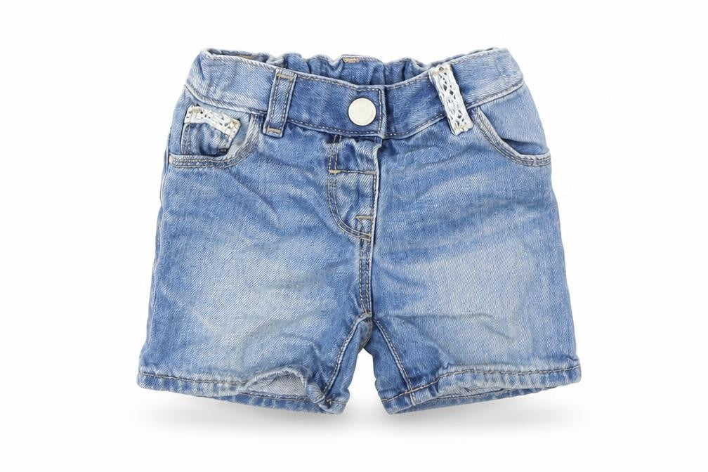 NEXT Baby Blue  Denim Cropped Jeans Size 12-18 Months