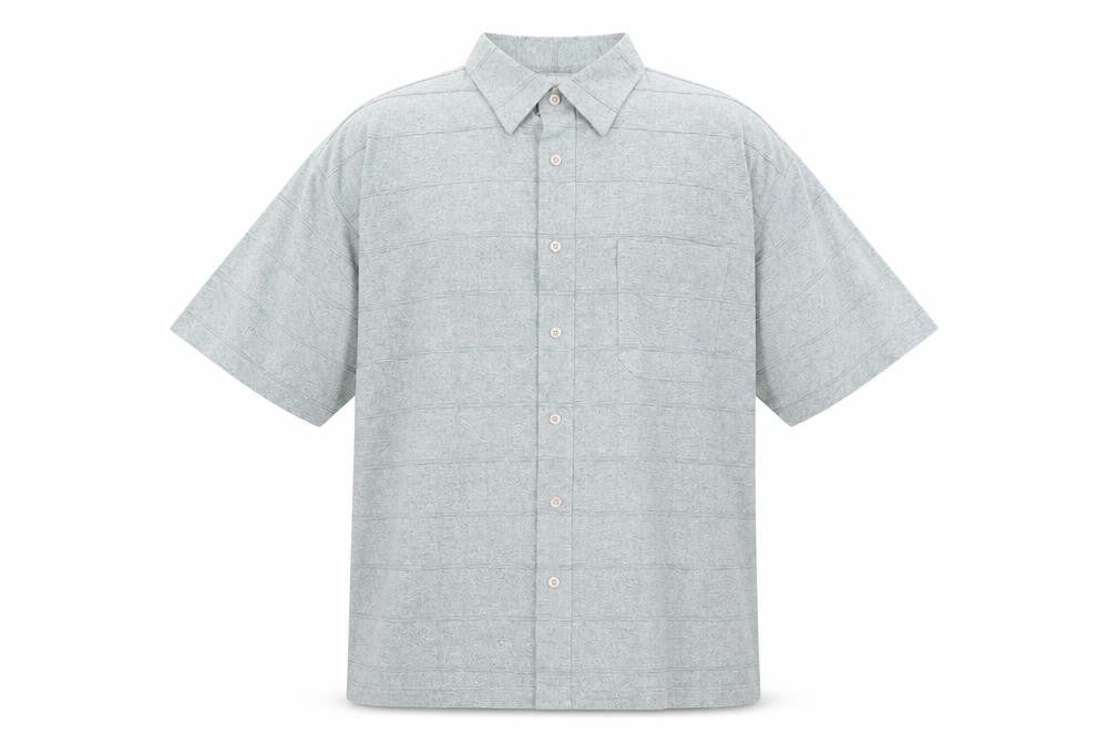 Berkertex Mens Green    Button-Up Size XL