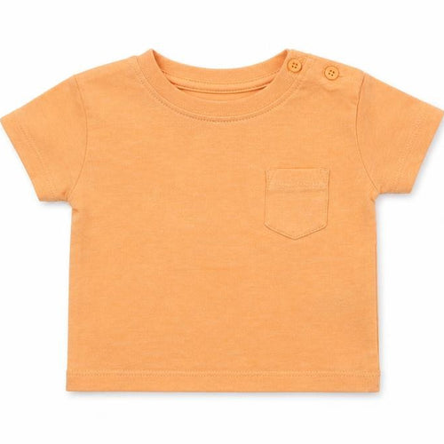 F&F Baby Orange  Jersey Basic T-Shirt Size 0-3 Months