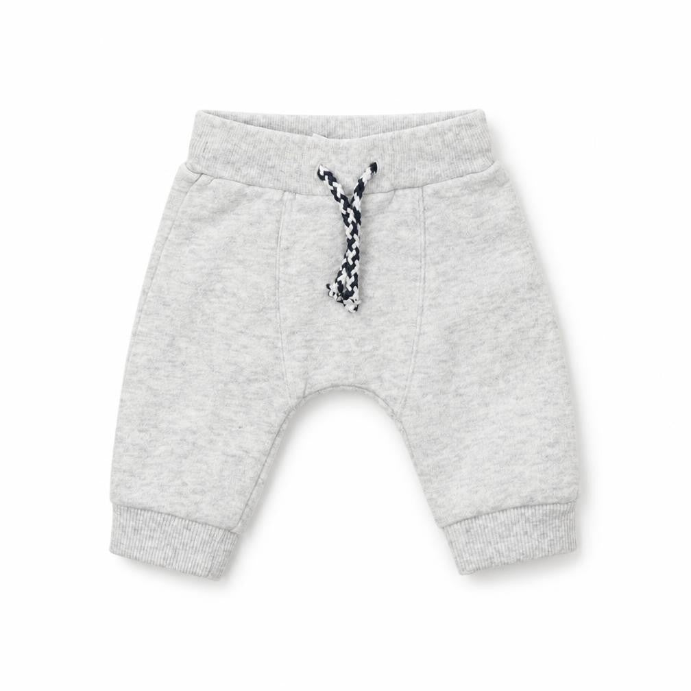 F&F Boys Grey  Jersey Jogger Trousers Size 0-3 Months