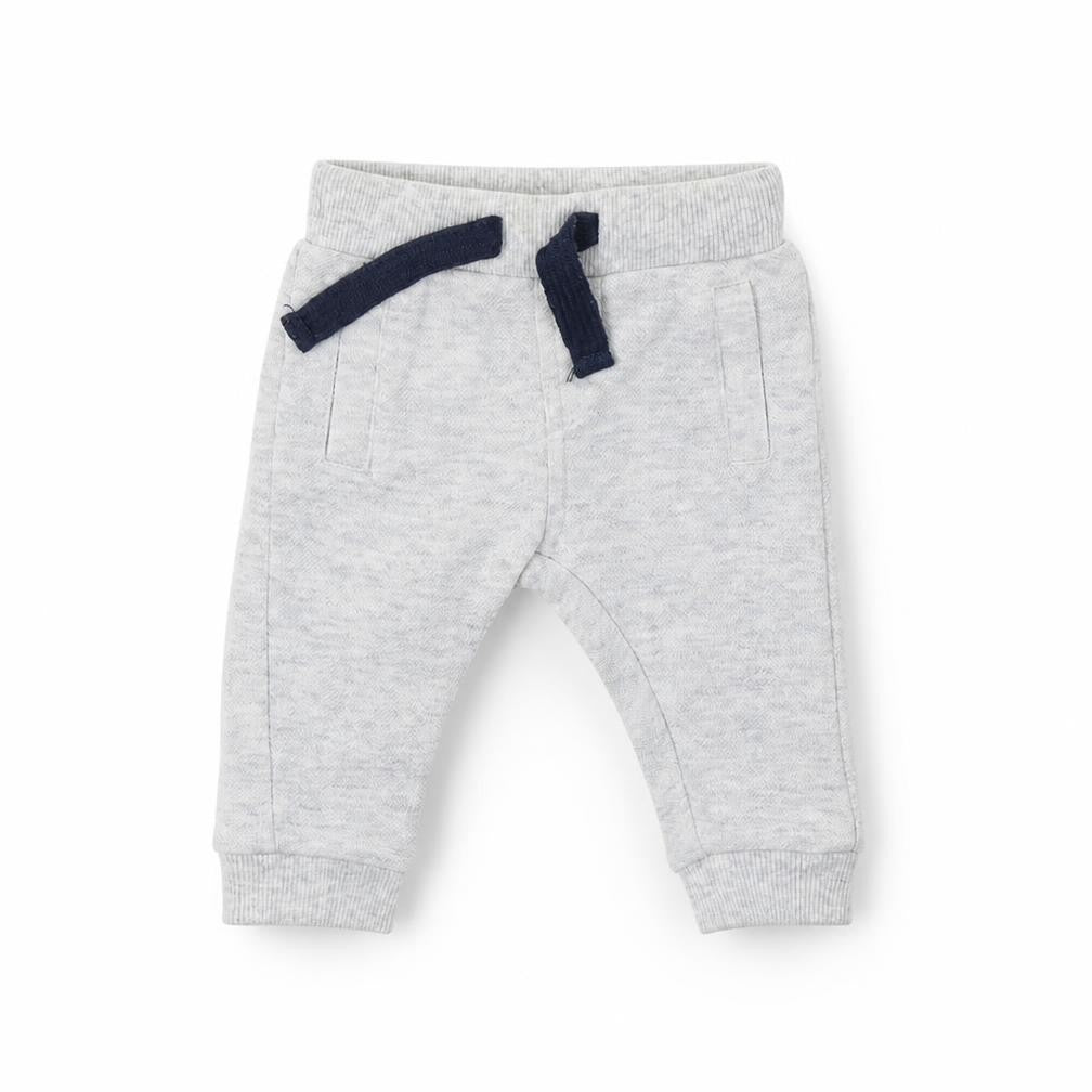 F&F Baby Grey  Jersey Jogger Trousers Size 0-3 Months