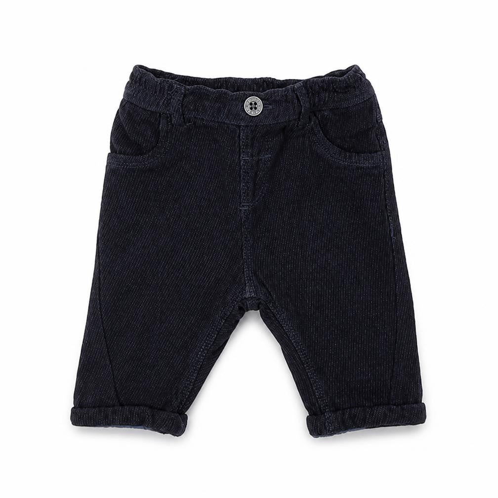 Front view of Next Baby Blue Trousers, size 0-3, Months