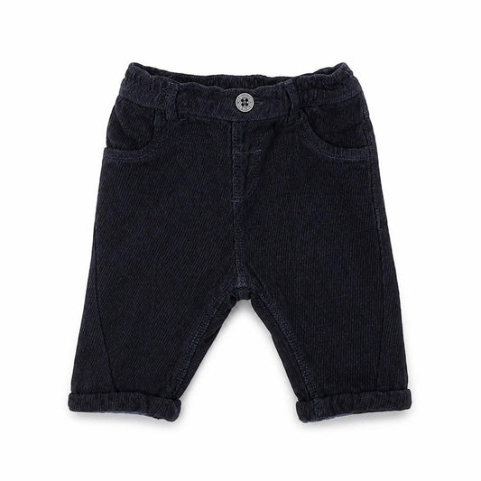 Front view of Next Baby Blue Trousers, size 0-3, Months