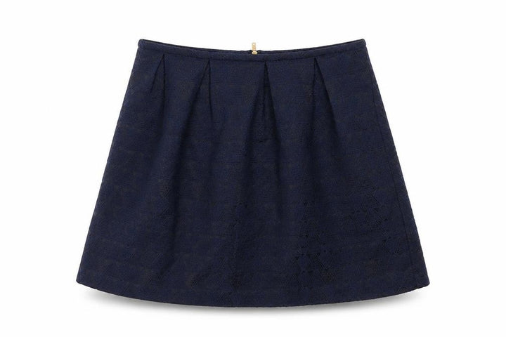 Oasis Womens Blue Geometric Mini Skirt Size 8