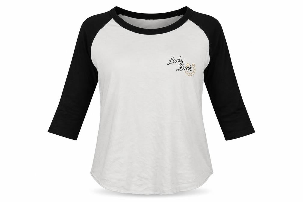 Front view of Truly Madly Deeply women’s white basic t-shirt, size XS