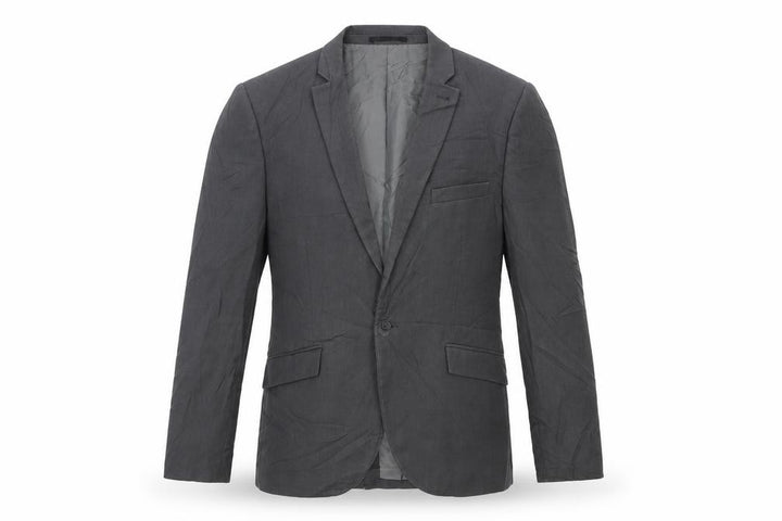 Topman Mens Grey Jacket Suit Jacket Size 40