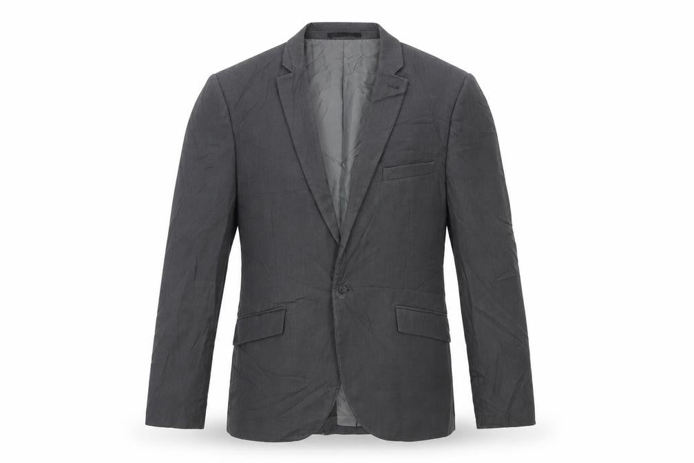 Topman Mens Grey   Jacket Suit Jacket Size 40