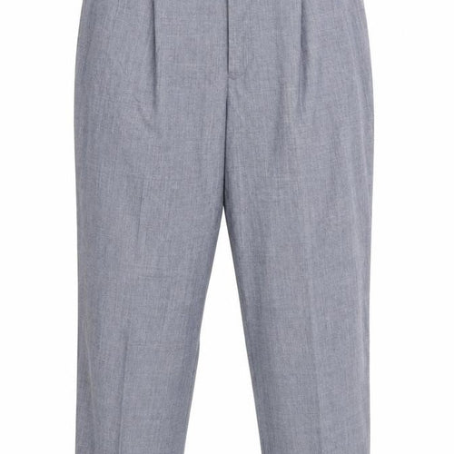Preworn Womens Grey  Rayon Trousers  Size 38 in L32 in