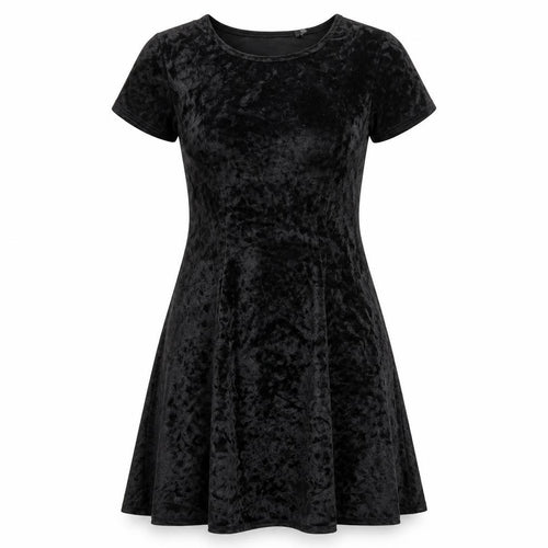 LOOK OF THE DAY Womens Black   Fit & Flare  Size 10