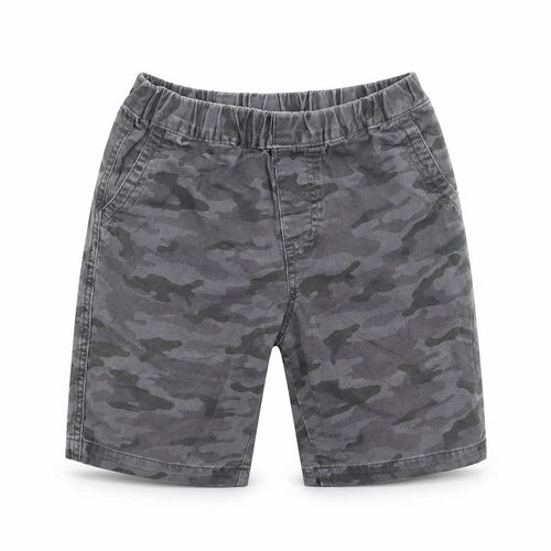 Uniqlo Boys Grey Camouflage  Bermuda Shorts Size 5-6 Years